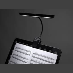 Lessenaarlamp - Boston MSL-1800 - LED XXL - 18 dimbare LED's - Klem - Zwanenhals 25cm - USB — thumbnail 3