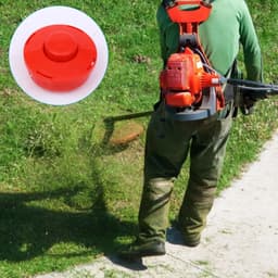 Automatische maaikop, grasmaaier Geschikt voor de tuin - Rood — thumbnail 2