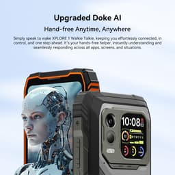Blackview XPLORE 1 Walkie Talkie - Robuuste Smartphone - 5G - 36GB RAM - 256GB ROM - 6.78 inch - Robuuste Telefoon - Nachtzicht - Android 15 - NFC - GPS - Oranje — thumbnail 5