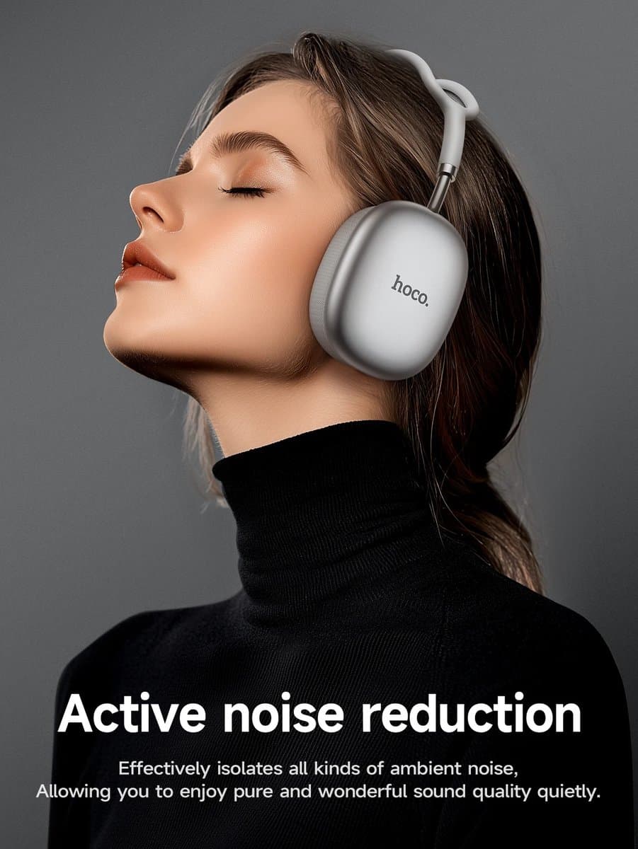 Hoco W55 – Draadloze Over-Ear Hoofdtelefoon – Bluetooth 5.3 – Lange Accuduur – Comfortabel Lichtgewicht Ontwerp — afbeelding 1