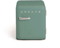 CREATE - Koelkast in retrostijl - Sage - Handvat Zilver - FRIDGE RETRO 48L — thumbnail 1