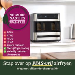 Cuisinart AFT13XSSE Tri-zone heteluchtfriteuse 13,2 L RVS-venster — thumbnail 4