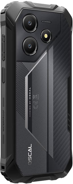 OSCAL MARINE 2 Robuuste Smartphone - 24GB RAM - 128GB ROM - 11000mAh - Gemini AI - 6.56 Inch - IP68 Waterdicht - Dual SIM - Android 15 - NFC - Zwart — thumbnail 5
