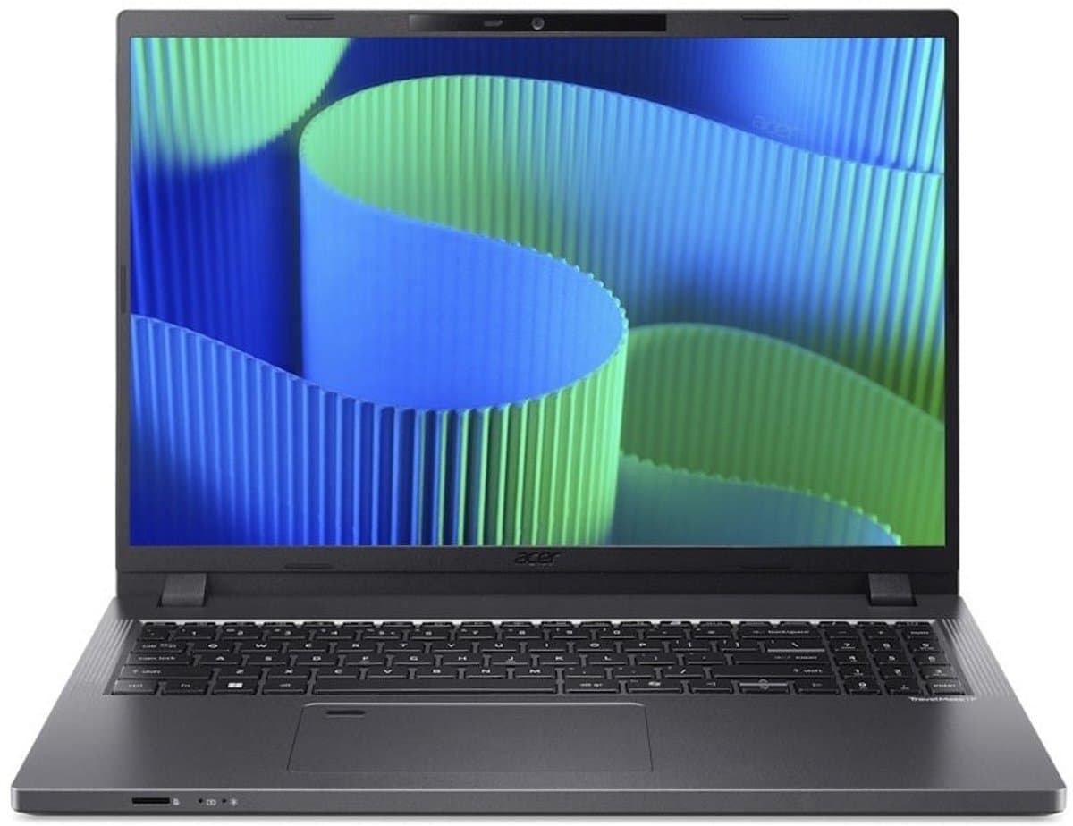 Acer TravelMate P2 16 TMP216‑41‑TCO‑R68B - laptop - 16″ WUXGA IPS - AMD Ryzen 7 - 16 GB DDR5 - 512 GB SSD - WiFi 6E - Windows 11 Pro — afbeelding 1
