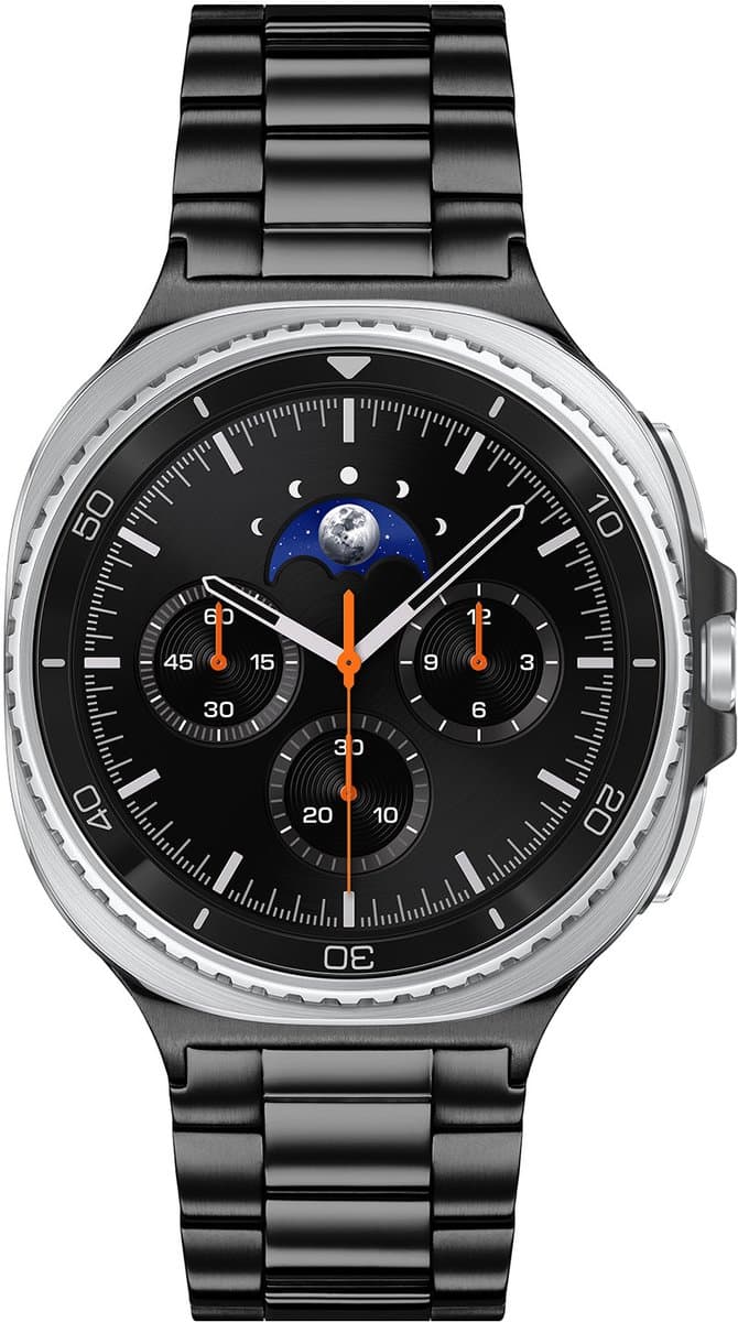 Samsung Special Edition Galaxy Watch 8 CLASSIC LTE Zwart/Zwart Staal 46mm — afbeelding 1