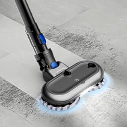 AG4100+ Steelstofzuiger Draadloos – Met Dweilfunctie 2 in 1 – Midnight Blue – Krachtige Stofzuiger Zonder Zak – Geschikt voor Dierenharen – Compact & Lichtgewicht Kruimeldief — thumbnail 4