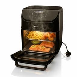 Airfryer / Heteluchtfriteuse - 12L - Incl. 10 programma's - Zwart — thumbnail 5