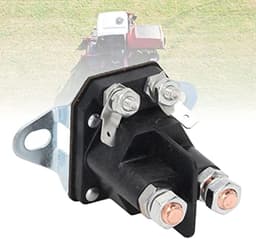DC12V Starter Solenoïde Relais, Elektromagnetisch Relais Koper Waterdicht 117 1197 Vervanging voor Grasmaaier Vervangende Onderdelen en Accessoires — thumbnail 5