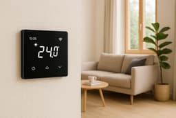 Slimme Digitale Thermostaat met Wifi en Touchscreen voor Vloerverwarming — thumbnail 3