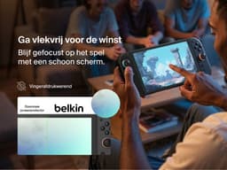 Belkin Tempered Glass Reflectiewerende Screen Protector voor Nintendo Switch 2 — thumbnail 3