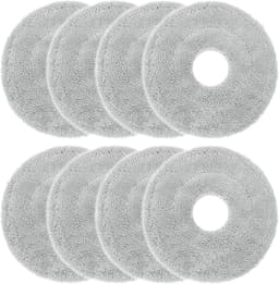 (8-pack)Dweilpads reserveonderdelen voor Dreame L10 Ultra/ L10S Pro / L10S Ultra Heat/ L10 Prime/ L20 L30 L40 L50 Ultra/ X30 X40 X50 Ultra/Mova E30 V50 Ultra P10 P50 Pro Ultra Robot dweildoeken — thumbnail 1