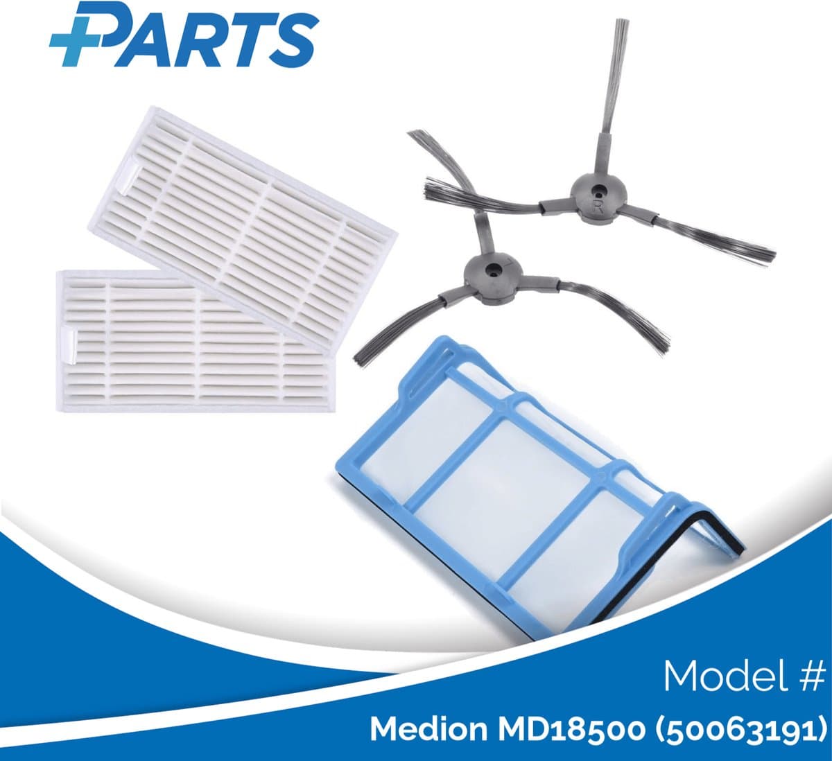 Medion MD18500 (50063191) Onderhoudsset (Plus.Parts® alternatief voor V3 / V5 MAINTENANCE SET) — afbeelding 1