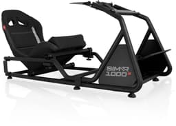 REBBLERS® SIMR 1000 Sim Racing Cockpit - Verstelbare Racestoel van Formula naar GT/Rally - Race Simulator - Zwart — thumbnail 1