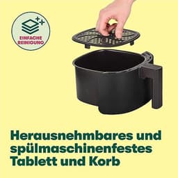 Handmatige Heteluchtfriteuse - Olievrij Frituren met Vaatwasmachinebestendige Anti-aanbakpan — thumbnail 2