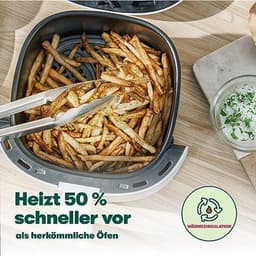 Handmatige Heteluchtfriteuse - Olievrij Frituren met Vaatwasmachinebestendige Anti-aanbakpan — thumbnail 3