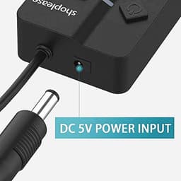 USB 3.0 Splitter 7 Poorts met 5V/2A Adapter en Individuele Aan/Uit-schakelaar — thumbnail 5