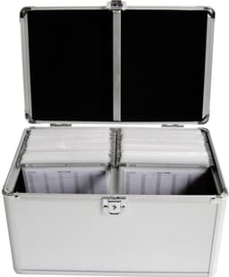 MediaRange BOX75 CD-doosje Opbergdoos 200 schijven Zilver — thumbnail 5