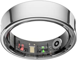 NOLATR Smart Ring LUX – Slimme Ring met Stappenteller, Activiteitstracker & Hartslagmeter – Zonder Abonnement & Nederlandse App – Zilver – Maat 12 — thumbnail 1