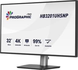 iiyama ProGraphic HB3201UHSNP-B1 - 32 inch - 4K - IPS Black 2.0 - Verstelbaar - DCI-P3(99%) - USB-C Dock — thumbnail 1