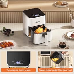Compacte Digitale He fryer 2,5 L - Perfect voor Snelle en Gezonde Maaltijden — thumbnail 3