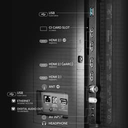 Hisense 100U7Q - 100 inch - 4K MiniLED - 165hz - 2025 — thumbnail 4