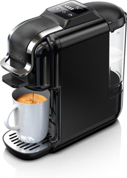 HiBREW H2C Koffiecupmachine – Hot & Cold Brew – Touchscreen – 7 Kopgroottes – Temperatuurregeling – 20 Bar – Compatibel met DG/NS/Lavazza – Zwart — thumbnail 1