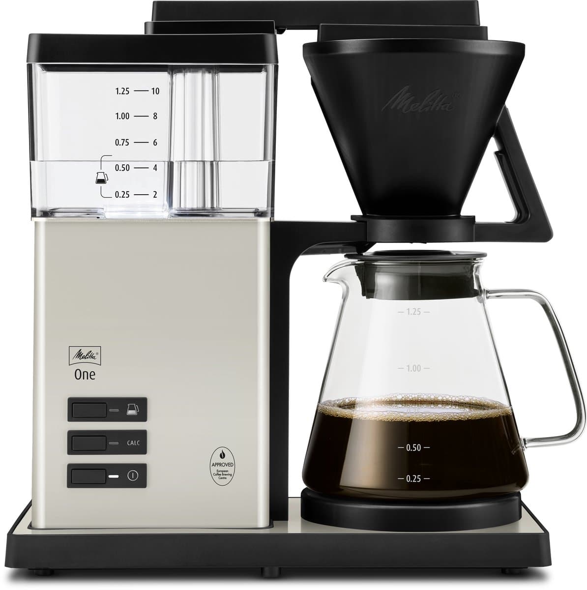 Melitta One koffiezetapparaat 1031-03 cream wit — afbeelding 1