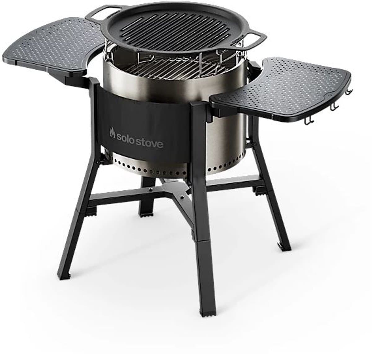 Solo Stove Bonfire kookstation, inclusief rooster en grillplaat zwart — afbeelding 1
