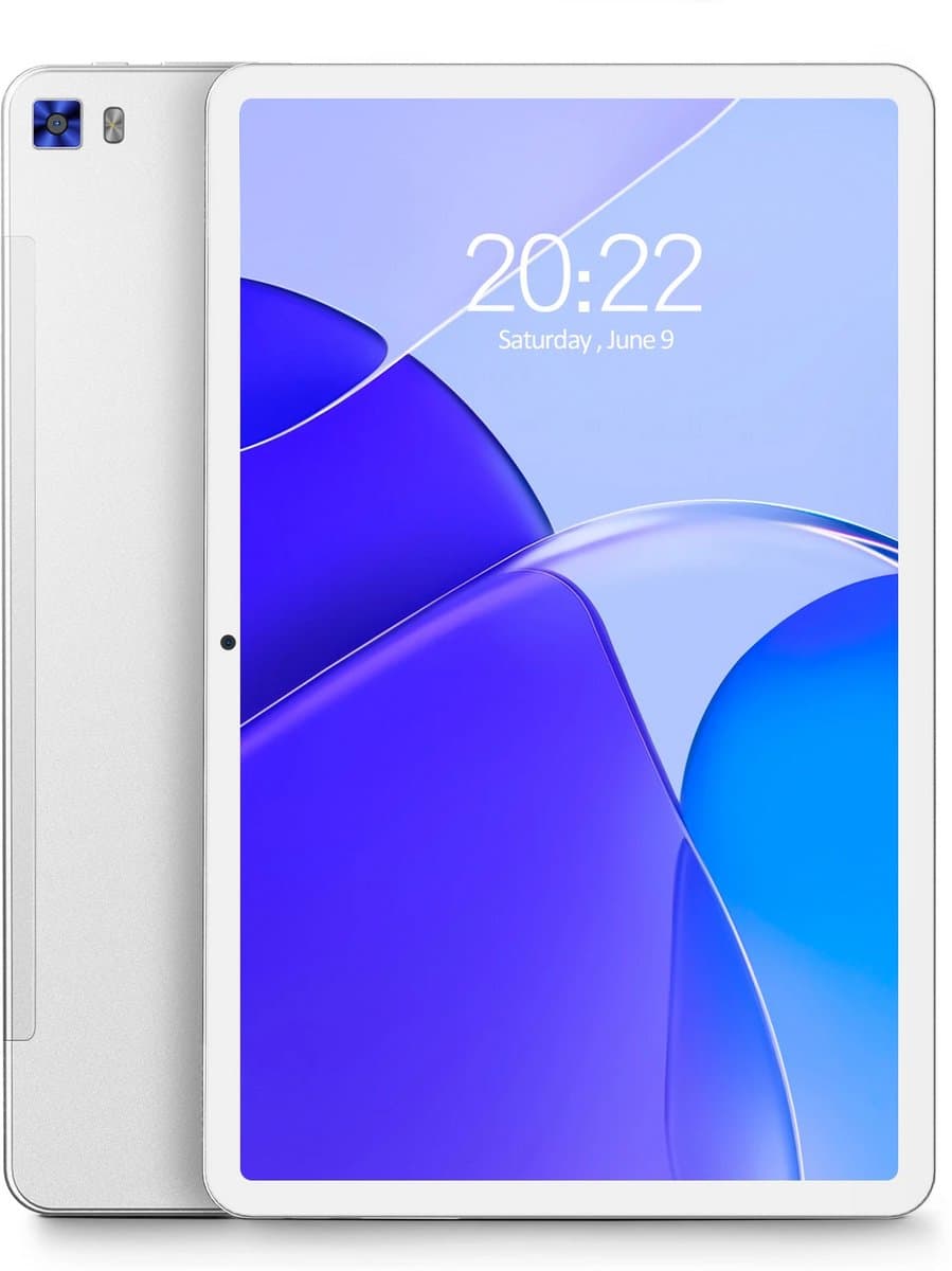 Elementkey Ai-Onyx Pro- 4G LTE + GPS - Android 13 Tablet - 16GB Ram - 512GB Opslag - 10.4" - 2000X1200 FHD - Scherm Octa Core CPU - Zilver — afbeelding 1