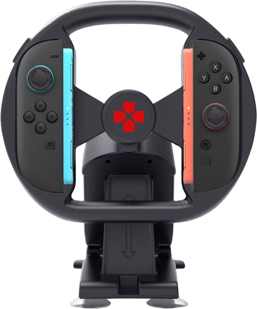Turqero - Stuurwiel voor Nintendo Switch 2 Joy-Con - Racing Wheel — afbeelding 1