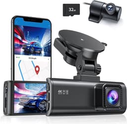 AMA® Dashcam Voor en Achter - Dashcam - Parkeermonitor - Nachtzicht - 170° Groothoek — thumbnail 1