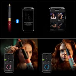 DYSON Airwrap I.D. Straight + Wavy Multistyler Red velvet/Goud — thumbnail 3