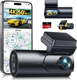 AMA® Dashcam Voor en Achter - Dashcam - Parkeermonitor - Nachtzicht - App-bediening — thumbnail 1