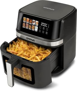 Airfryer - Heteluchtfriteuse - Gezond Koken - Ruime capaciteit - 8 Liter - Zwart — thumbnail 4