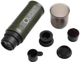 Outin - Draagbare Elektrische Espressomachine met Beschermkoffer | Koffiezet apparaat voor Onderweg | Capsules & Gemalen Koffie | Portable Espresso Machine | Cadeauset | 20 bar | Draagbare Koffiemachine | Reis & Camping Koffiezetapparaat | 12 volt — thumbnail 5