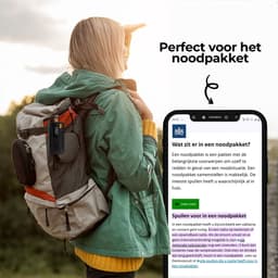 Denver Noodradio - Powerbank Zonneenergie - DAB & FM Radio - Noodpakket - Zaklamp - Opwindbaar - SOS Licht - Solar powerbank - SCD2033 — thumbnail 2