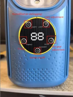 CYRO - Luchtkoeler - Koelventilator - Ventilator - Elektrisch - Kleine Airco - Elektrisch - 6 Snelheden - Airconditioning - Wit — thumbnail 4