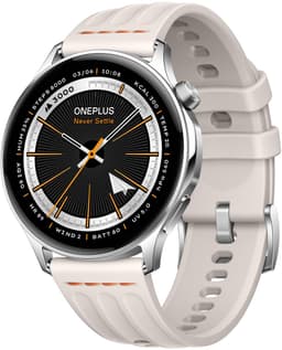 One Plus Watch Lite - Smartwatch - Zilverkleurig Steel — thumbnail 1