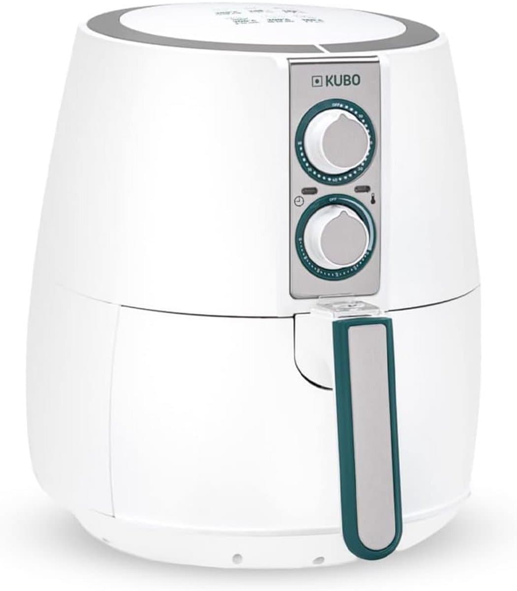 Olievrije Heteluchtfriteuse 2,5L met Instelbare Temperatuur en Timer — afbeelding 1