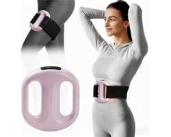 Draadloze Massagering Draagbaar Trilstoeltje - Handbediend Lymfedrainage Massageapparaat, Fitness Trilmachine - voor Gewichtsverlies 8-Niveaus Instelbare Trilling Fitnessring