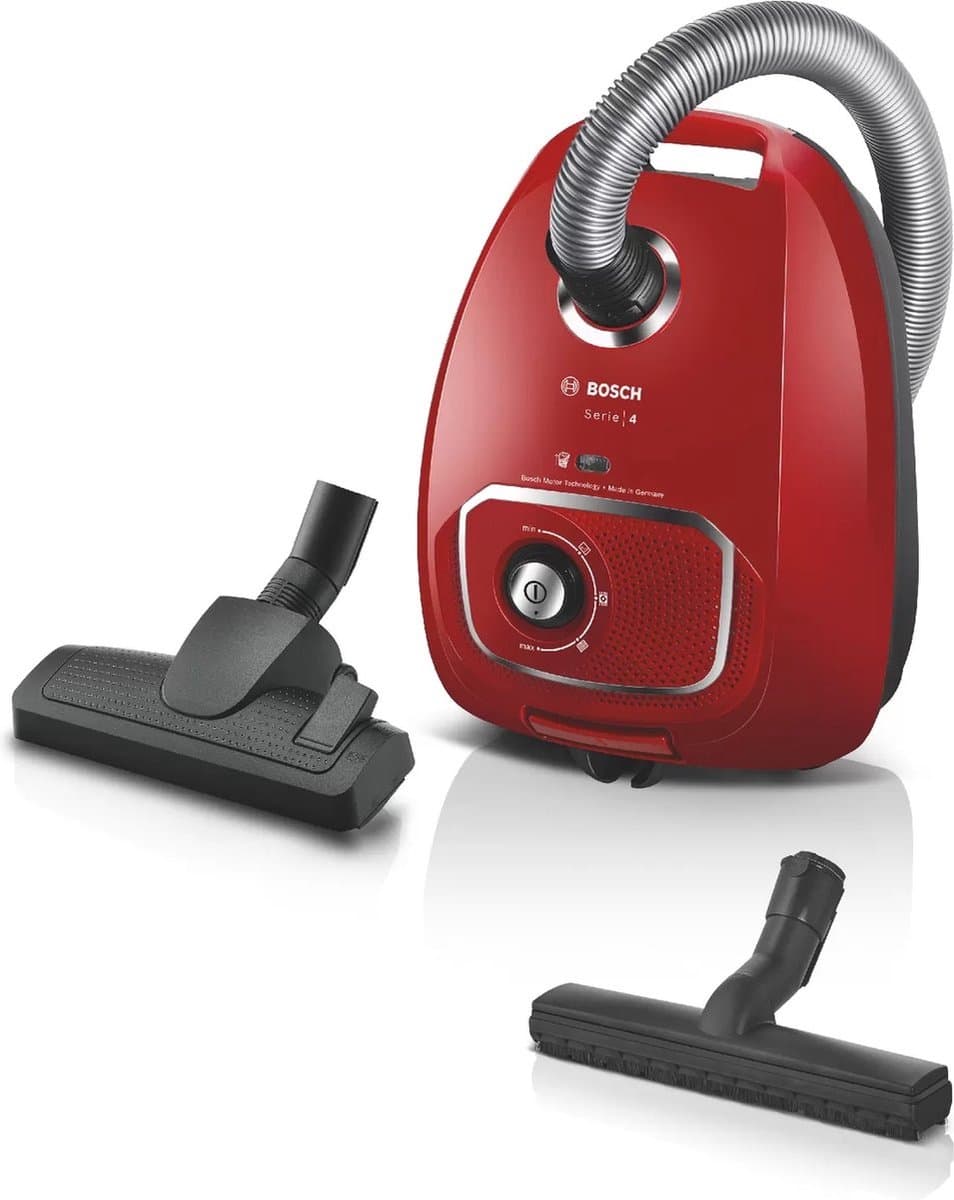 Bosch BGD38RD1H Serie 4 - Stofzuiger met zak - Rood — afbeelding 1