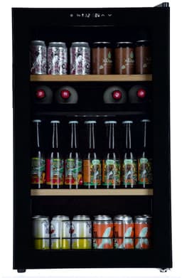 Bierkoelkast Montréal - vol glazen deur - 78 flessen - Koelkast horeca - Bier koelkast voor Thuis - Flessenkoelkast- Drank koelkast - Bierkast — thumbnail 1