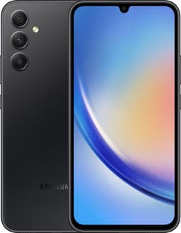 Samsung Galaxy A34 5G - 128GB - Awesome Black — thumbnail 1