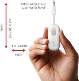 Twelve South AirFly SE - bluetooth zender/adapter voor hoofdtelefoons - Wit — thumbnail 3