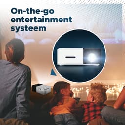 Beamer - Mini Beamer – draagbaar – projector – zwart — thumbnail 2
