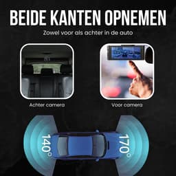 RedTiger F7N Dual Dashcam voor auto - 4K & 1080p - Voor en achter Camera - WiFi en Gps - 3,18 inch LCD met App - Sony Sensor - Nachtzicht - Parkeerbewaking - G Sensor - Loop opname — thumbnail 5