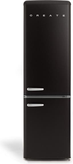 CREATE - Koelkast met vriezer - Combi koelkast - Capaciteit 244L - 3 verwisselbare planken - ECO Friendly - Zwart - FRIDGE STYLANCE — thumbnail 1