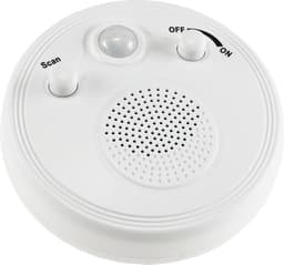 Plafondradio met bewegingssensor - FM-Radio - 3x AA batterij - maximaal 3 meter bereik — thumbnail 1