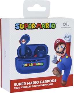 Super Mario - draadloze oordopjes - met oplaadcase - touch control - extra eartips - TWS earpods bluetooth — thumbnail 5