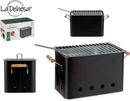 Barbecue Draagbare Met handvatten Ijzer (20,5 x 20,7 x 32 cm) — thumbnail 2